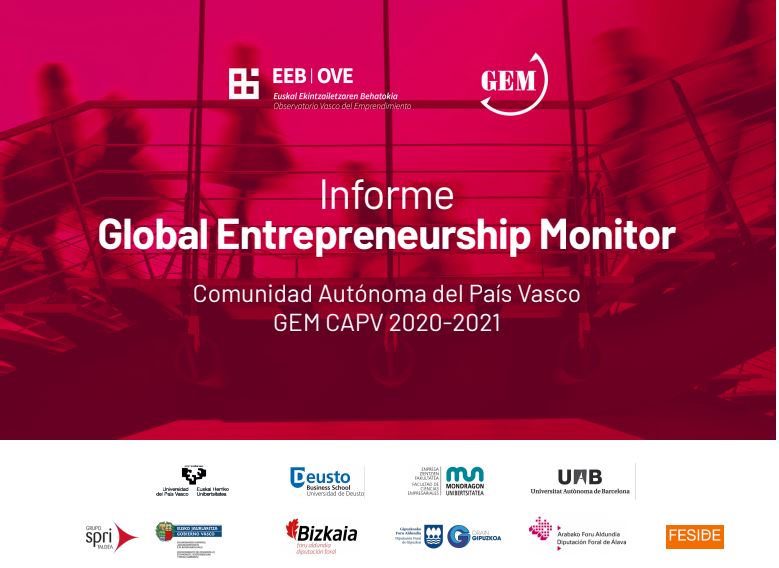 Se presenta GEM País Vasco 2020-2021, el informe sobre la actividad emprendedora clave en nuestra comunidad