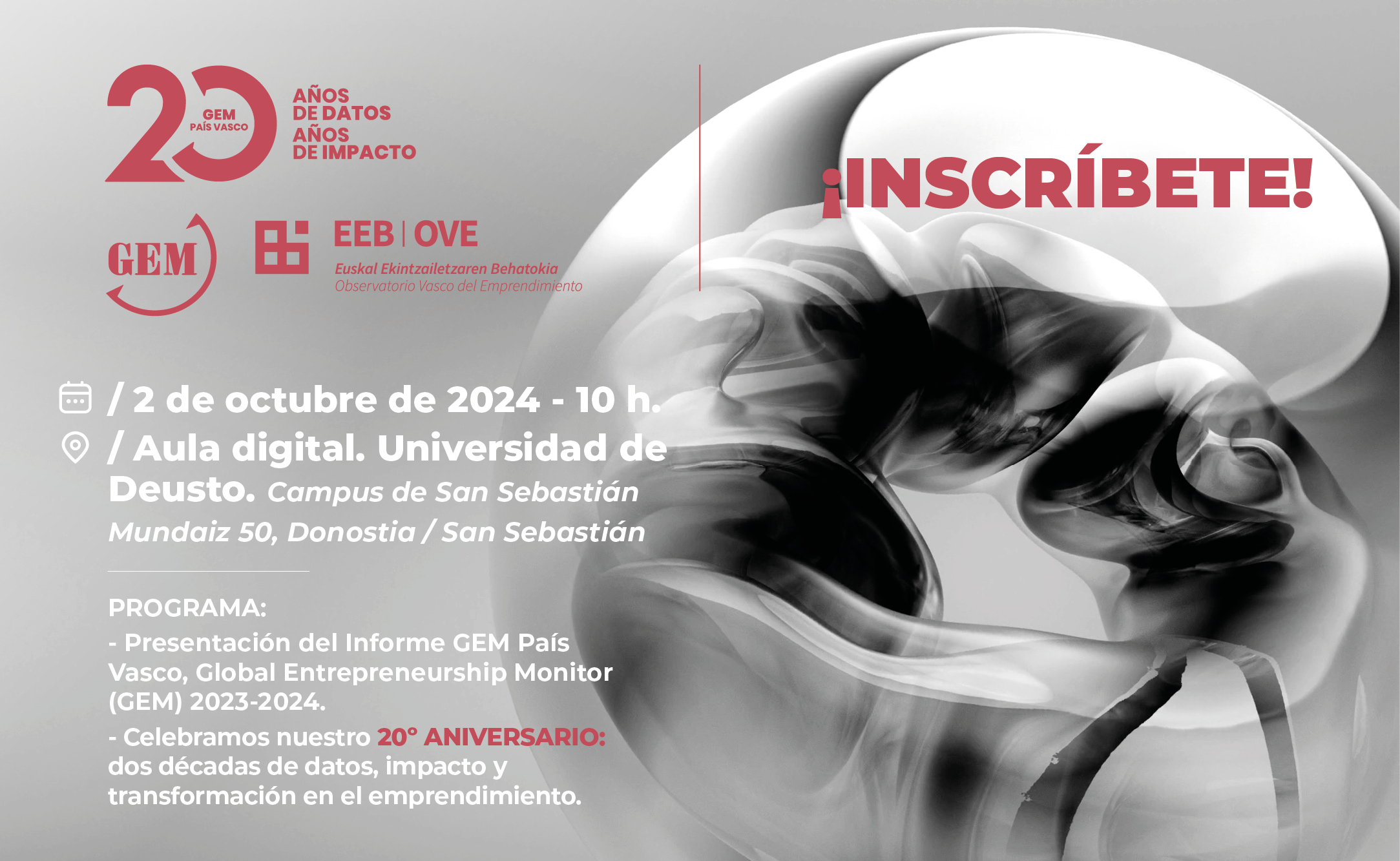 El Observatorio del Emprendimiento del País Vasco presenta el Informe GEM 2023-2024, un análisis clave para el futuro del emprendimiento en Euskadi