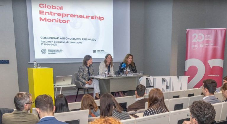 Euskadi, entre los ecosistemas emprendedores más estables y mejor valorados, según el Informe GEM 2024-2025